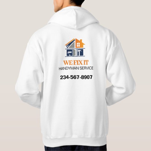 Handyman Services pull-over T-shirt (Achterkant)