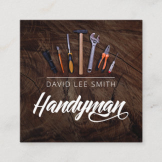 Handyman Services Vierkante Visitekaartje