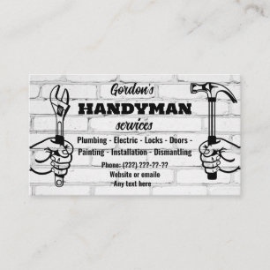 Handyman Services Visitekaartje