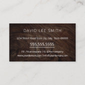 Handyman Services Visitekaartje (Achterkant)