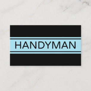 Handyman Stripe-Visitekaartje Visitekaartje