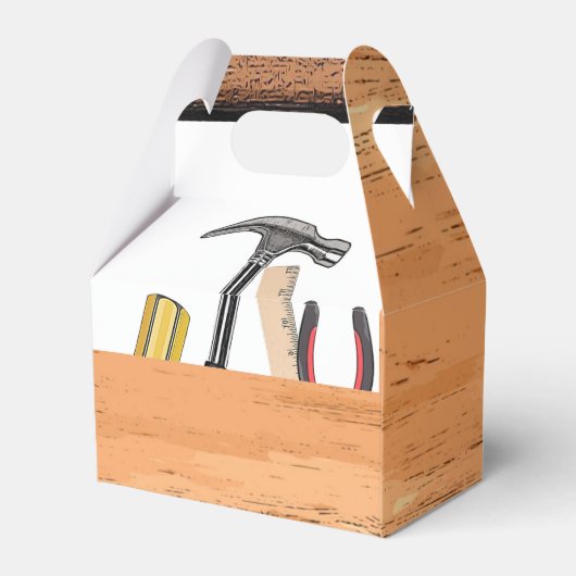 Handyman Tool Box Bedankdoosjes (Achterkant)