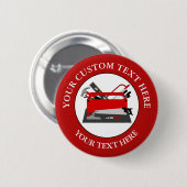 Handyman Tool Box Ronde Button 5,7 Cm (Voorkant /achterkant)