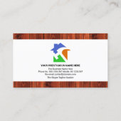 Handyman Tools Contractant voor houtkap Visitekaartje (Achterkant)