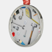 Handyman Tools Metalen Ornament (Links)