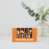 Handyman Tools Tab Home Reparaties Visitekaartje (Staand voorkant)