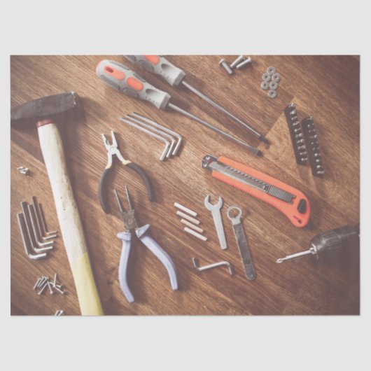 handyman tools tissue tissuepapier (Voorkant)