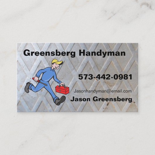 Handyman Visitekaartje (Voorkant)