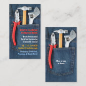 Handyman Visitekaartje (Voorkant / Achterkant)