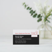 Handyman-visitekaartje Visitekaartje (Staand voorkant)