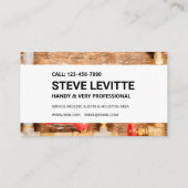 Handyman Visitekaartje - Waterleiding (Achterkant)