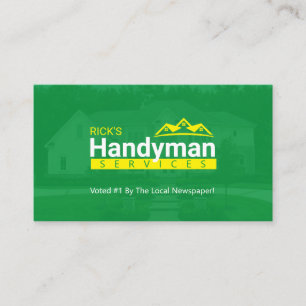 Handyman Visitekaartjes - Thuisbedrijf