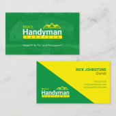 Handyman Visitekaartjes - Thuisbedrijf (Voorkant / Achterkant)