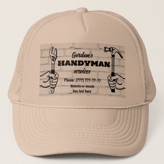 Handymandiensten Trucker Pet (Voorkant)