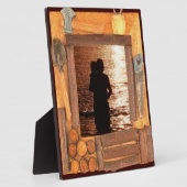 Handyman's Wooden Frame Image Ajouter une plaque p (Côté)