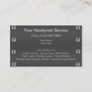 HandymanVisitekaartjes Visitekaartje