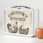  hanen Country receptendoos (In situ)