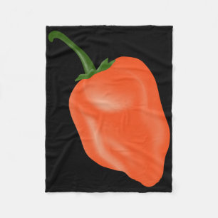 Hanero Chili Pepper bijpassende Halloween kostuum Fleece Deken