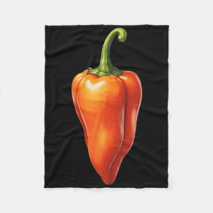 Hanero Chili Pepper bijpassende Halloween kostuum Fleece Deken