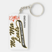 HANFORD, CALIFORNIË - MA MA LEAL'S. SLEUTELHANGER (achterkant)