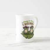 Hang daar in, het wordt erger - Funny Frog Mok (Voorkant rechts)