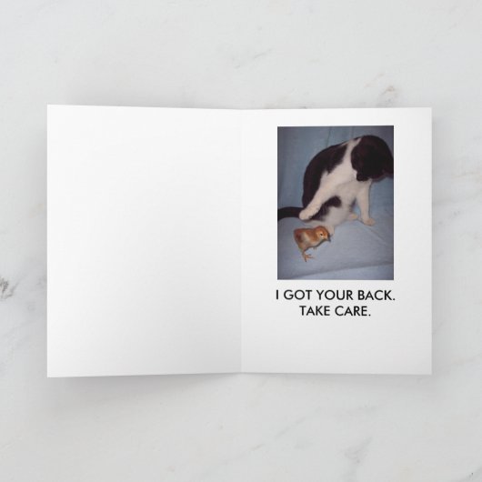 HANG DAAR IN! KAART (Binnen)