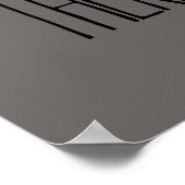 Hang daar Mime op Poster (Hoek)