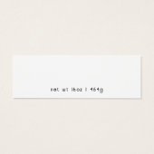 Hang de miel Balise 1" x 3" en or peigne de miel (Dos)