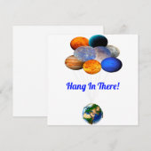 Hang er in Notecard Kaart (Voorkant / Achterkant)