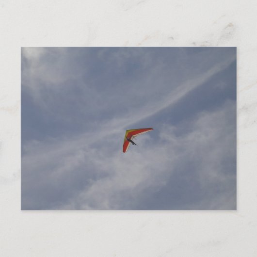 Hang glider briefkaart (Voorkant)