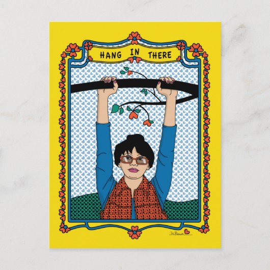 Hang in Daar_B_ Briefkaart (Voorkant)