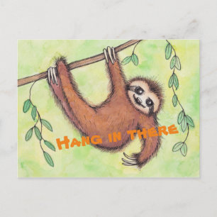Hang in het Briefkaart Sleuf