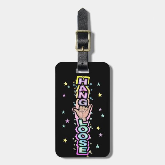 Hang los bagagelabel (Voorkant verticaal)