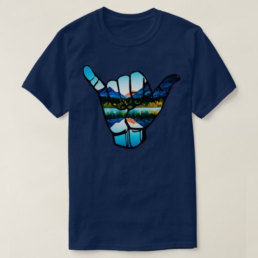 Hang los bergen t-shirt (Design voorkant)