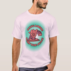 Hang los, Surf de Juice Surfing Hand T-shirt