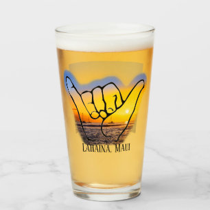 Hang Lozen in Lahaina, Maui, Beer Glass Glas