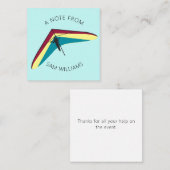 Hang Notitiekaartje (Voorkant / Achterkant)