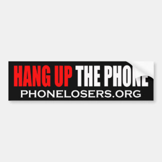 Hang omhoog Bumpersticker 1 van de Telefoon door C