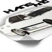 Hang omhoog en drijft poster (Hoek)