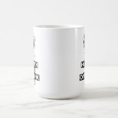 Hang on Let me overthink this Latte Mug Koffiemok (Center)