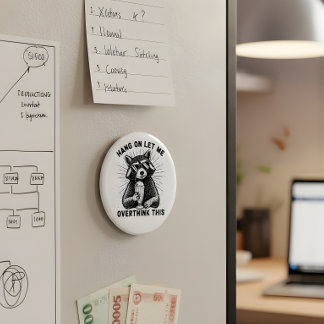 Hang On Let Me Overthink This Magneet