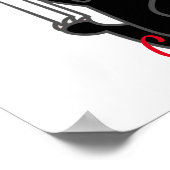 Hang op Black Cat Thunder_Cove Poster (Hoek)