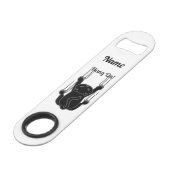 Hang op Black Cat Thunder_Cove  Speed Flessenopener (Voorkant Gekanteld)