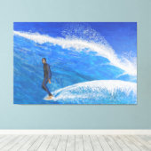 Hang tien canvas afdruk (Insitu (Houten vloer))