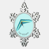 Hang Tin Sneeuwvlok Ornament (Rechts)