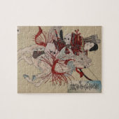 Hangakujo, Vrouw Samurai circa 1885 Legpuzzel (Horizontaal)