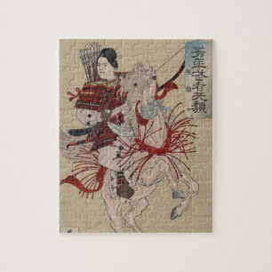 Hangakujo, Vrouw Samurai circa 1885 Legpuzzel