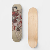 Hangakujo, Vrouw Samurai circa 1885 Skateboard (Voorkant)