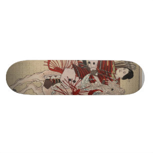 Hangakujo, Vrouw Samurai circa 1885 Skateboard