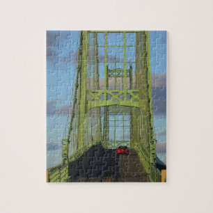 Hangbrug naar Little Deer Isle Legpuzzel